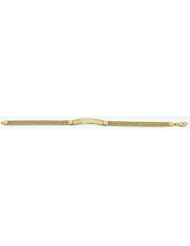 1.5mm x 3 14k Multiple Rope ID Bracelet 7"