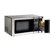 Daewoo KOG-867T9 1000 Watt 0.9 cu. ft. Compact Microwave Oven with Built-in 2 Slot Toaster by Daewoo