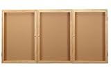 Bulletin Board Three Door