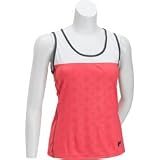 Fila Center Court Sleeveless Tank (COLOR: Pink/White, SIZE:Extra Large)