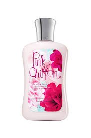 Bath Body Works Pink Chiffon 8.0 oz Body Lotion