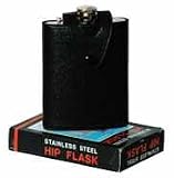 Stainless Steel Flask W/ Vinyl Pouch