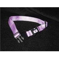 Adjustable Dog Collar, Lavender, Medium