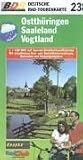 Deutsche Radtourenkarte, Bl.23, Ostth&uuml;ringen, Saaleland, Vogtland - 