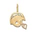 14ky and enamel San Diego Chargers helmet charm