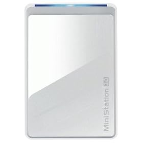 Buffalo MiniStation 500GB USB 3.0 Portable Hard Disk Drive - White
