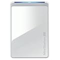 Buffalo MiniStation HD-PCT500U3/W-EU 500GB externe Festplatte (6,3 cm (2,5 Zoll), 5400 rpm, 16MB Cache, SATA, USB 3.0) wei
