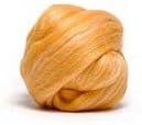 Golden Hibiscus - Dyed Merino/Silk Top (1/2lb bag)
