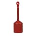 Justrite 26811R Steel Heavy Duty Butt Cans Cigarette Butt Receptacle, 5 Gallon Capacity, 11-1/2" Diameter x 38-1/2" Height, Red
