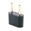 Adapter Plug - Europe - Universal Polarized Wide Input Round Pins - Heavy Duty 8 Amp Rating