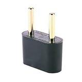 Adapter Plug - Europe - Universal Polarized Wide Input Round Pins - Heavy Duty 16 Amp Rating