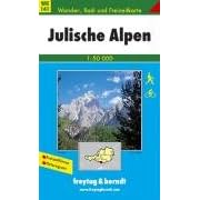 Julische Alpen: FBW.WK141SL (Wanderkarte)