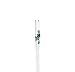 Hummingbird Glass Straws 9 in x 9.5 mm Green Frog Classic Comfort Size Straw With Cleaning Brush