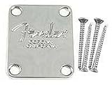 Fender Bass Guitar Corona Neck Plate No Adjustment Hole