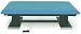 Dual Lift Powermatic® Mat Platform, 6'' Wide x 8'' Long, Grey Upholstery, each