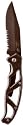 FISKARS/GERBER LEGENDARY 22-08445 GREY SERRATED PARAFRAME KNIFE