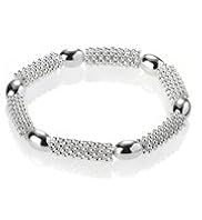 Silver Plated Bobble Bead Bracelet