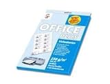 Electronics : Office Plus Visitenkarten, 250 g schnittgestanzt, 85x55 mm A 4