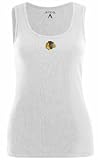 Chicago Blackhawks Womens Fan Tank Top (White) - Large