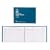 DOM840 - Home Budget Book, 64 Pages, 10-1/2x7-1/2, Teal