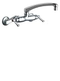 Tools & Hardware : Chicago Faucets 445-L8CP Wall Mounted Fitting