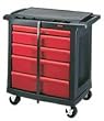 Rubbermaid 7734-88 5-Drawer Mobile Work Center