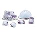 American Girl Roller Blades, Helmet, Wrist Guards, Knee Pads