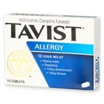  : Tavist Allergy 12-Hour Relief Tablets, 16-Count Boxes (Pack of 3)