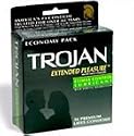 Trojan Economy Pack! (36 Condoms) Extended Pleasure Climax Delay Control Lubricated Latex Condoms