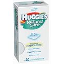 Huggies Natural Care Disposable Washcloths - 20 Count