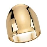 Ladies' 14kt. Gold, Wide Dome Ring