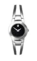 Movado Women's Amorosa Stainless Steel Bangle Bracelet Watch #0604759