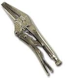 Locking Pliers Long Nose with Cutter - 6 In