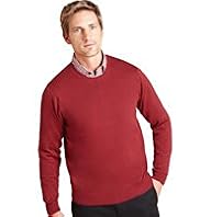 2" Longer Blue Harbour Pure Cotton Jumper