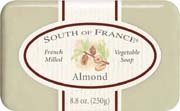 SOUTH OF FRANCE SOAP NATURAL MILLED SOAP 8.8 OZ