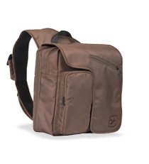 Fleurville DJ Bag in Chocolate