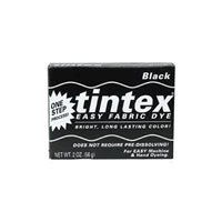 Tintex Powder Easy Fabric Dye #1 Black - 2 Oz