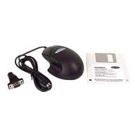 Belkin ErgoMouse 3-Button Mouse; PS/2 with Serial Adapter (Black) (F8E203)