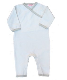 Buy Organic Cotton Kimono Body Suit (white)