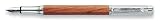 Caran D'ache Varius Metwood, silver plated/rhodium coated Extra Fine Point Fountain Pen - CA-4490995