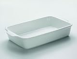 White Basics Auflaufform eckig 40 cm, in Geschenkbox