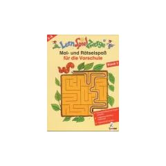 LernSpielZwerge, Mal- und R�tselblock f�r die Vorschule, Block.2