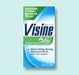 Visine A.C Astringent Redness Reliever Eye Drops, 1/2-ounce box
