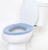  : Comfy Covers Germ Resistant Toilet Seat Cover (Light Blue).