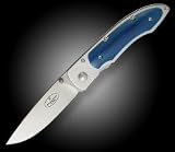 Fallkniven-P Folder w/ Blue Bone Handles