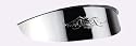 American Eagle Visor for Bates Style Headlights, 5.75" (140mm)