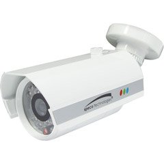 Color Bullet Marine Camera with IR LEDs and Cable Through The Mount/Reverse Image