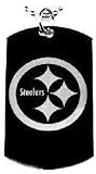 PITTSBURGH STEELERS - Dog Tag Necklace FREECHAIN-GIFT BOX