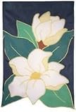 Applique Sweet Magnolia Sculpted Large Flag