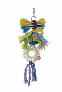 Prevue Pet Products Stick Staxs Spindles N Spokes 11in Small to Medium Bird Toy